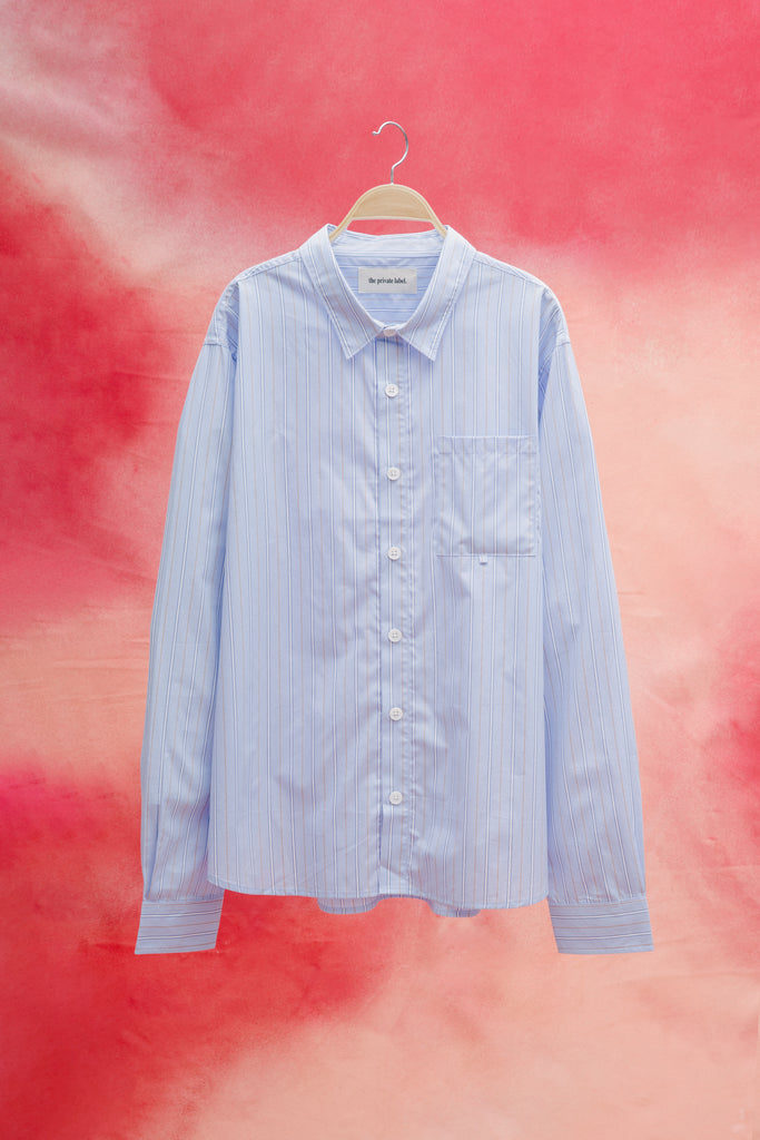 019 - Disco Nap Poplin Shirt (Baby Blue)